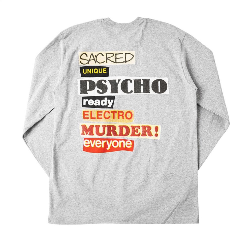 Supreme Sacred Unique Grey Long Sleeve